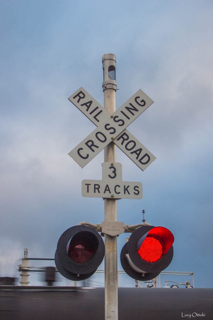 17h36 Flagstaff Arizona railroad crossing