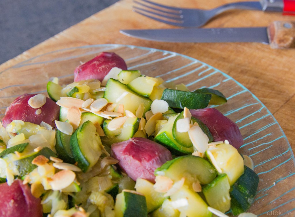 Poêlée de courgettes