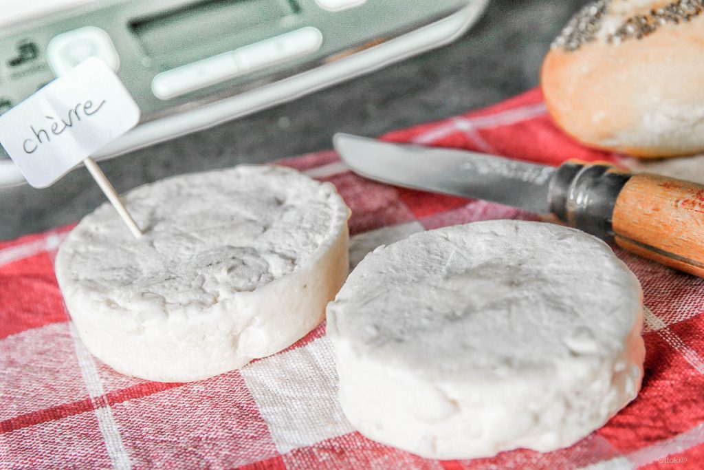 Fromages de chèvre avec yaourtière Multi-Délices SEB